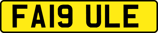 FA19ULE