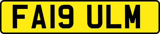 FA19ULM