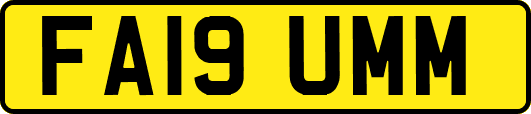 FA19UMM