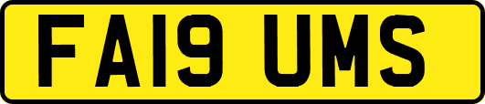 FA19UMS