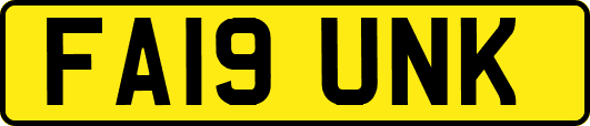 FA19UNK