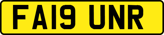 FA19UNR