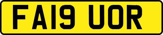 FA19UOR