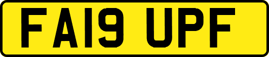 FA19UPF