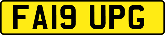 FA19UPG