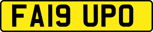 FA19UPO