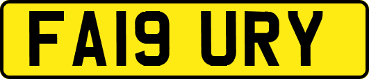 FA19URY