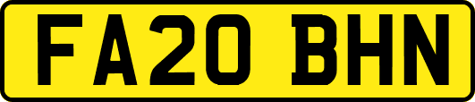 FA20BHN