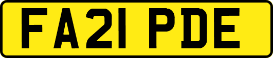 FA21PDE