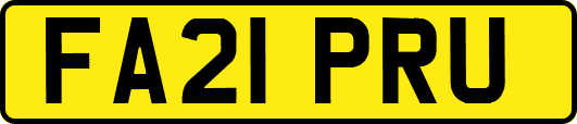 FA21PRU