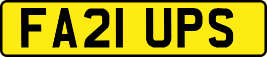 FA21UPS