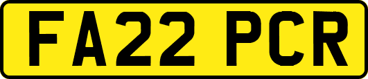 FA22PCR
