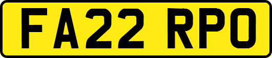 FA22RPO