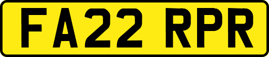 FA22RPR