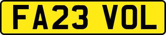FA23VOL