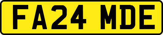 FA24MDE