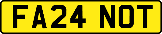 FA24NOT