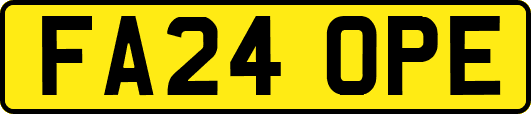 FA24OPE
