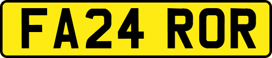 FA24ROR