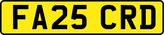 FA25CRD