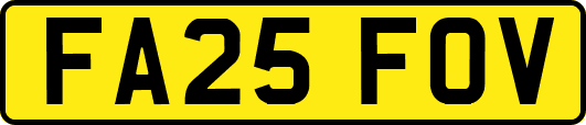 FA25FOV