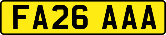 FA26AAA
