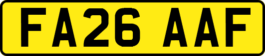 FA26AAF