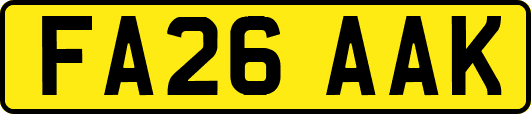 FA26AAK