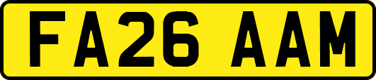 FA26AAM