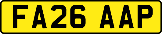 FA26AAP