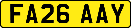 FA26AAY