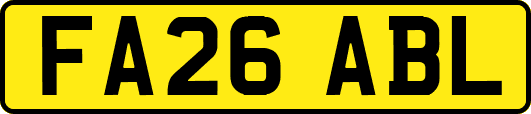 FA26ABL