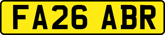 FA26ABR