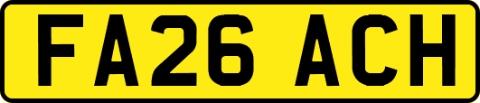 FA26ACH