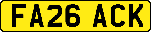 FA26ACK