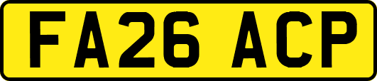 FA26ACP