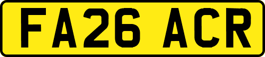 FA26ACR