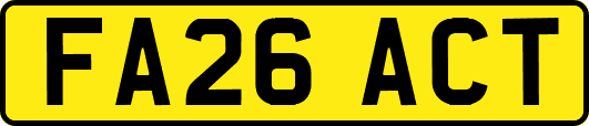 FA26ACT