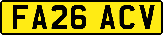 FA26ACV