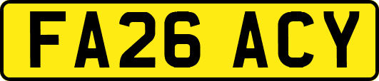 FA26ACY