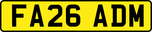 FA26ADM