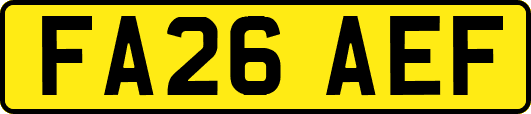 FA26AEF