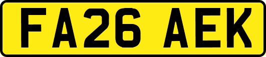 FA26AEK