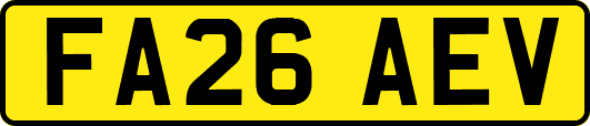 FA26AEV