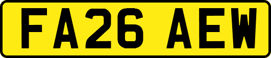 FA26AEW