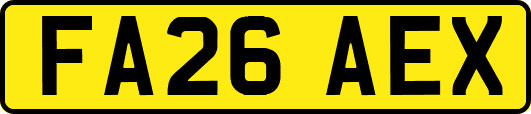 FA26AEX