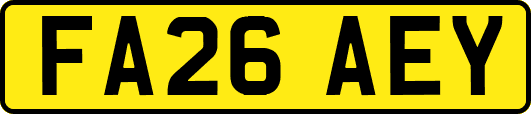 FA26AEY