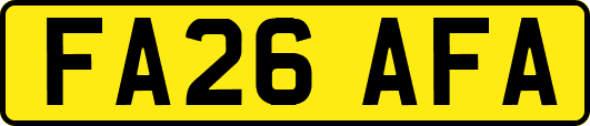 FA26AFA