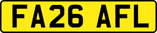 FA26AFL