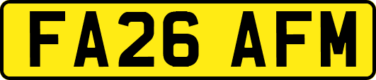 FA26AFM